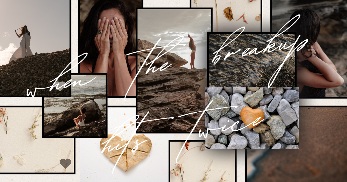 When the Breakup Hits Twice: Realising You Loved Someone Who Never Existed